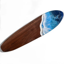 Load image into Gallery viewer, Made-to-Order Large Surfboard Ocean Charcuterie Board
